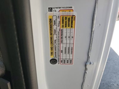 2025 GMC Savana Cargo 2500 Work Van