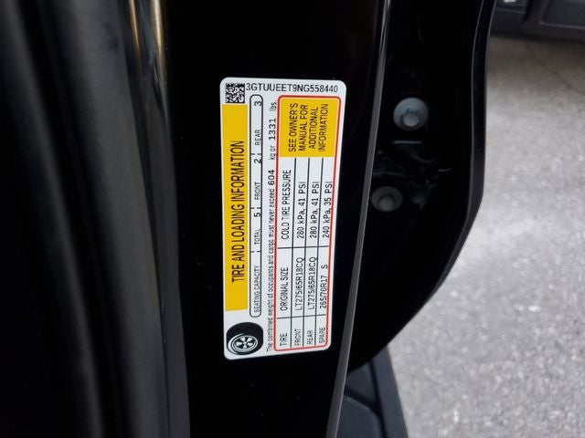 2022 GMC Sierra 1500 AT4