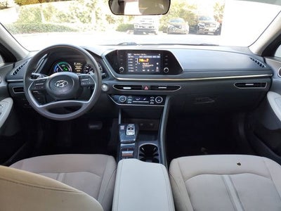 2023 Hyundai Sonata Hybrid Blue