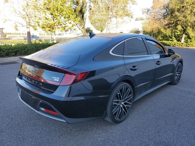 2023 Hyundai Sonata Hybrid Blue