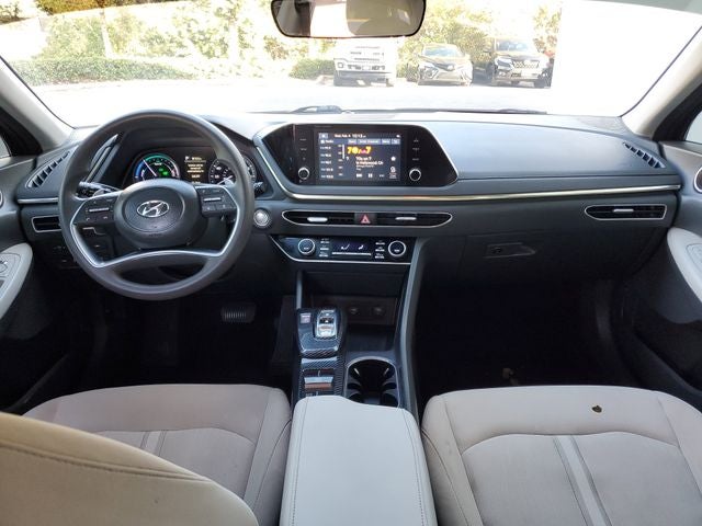 2023 Hyundai Sonata Hybrid Blue