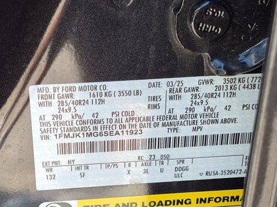2025 Ford Expedition Platinum MAX