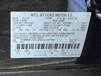 2025 Ford Explorer ST