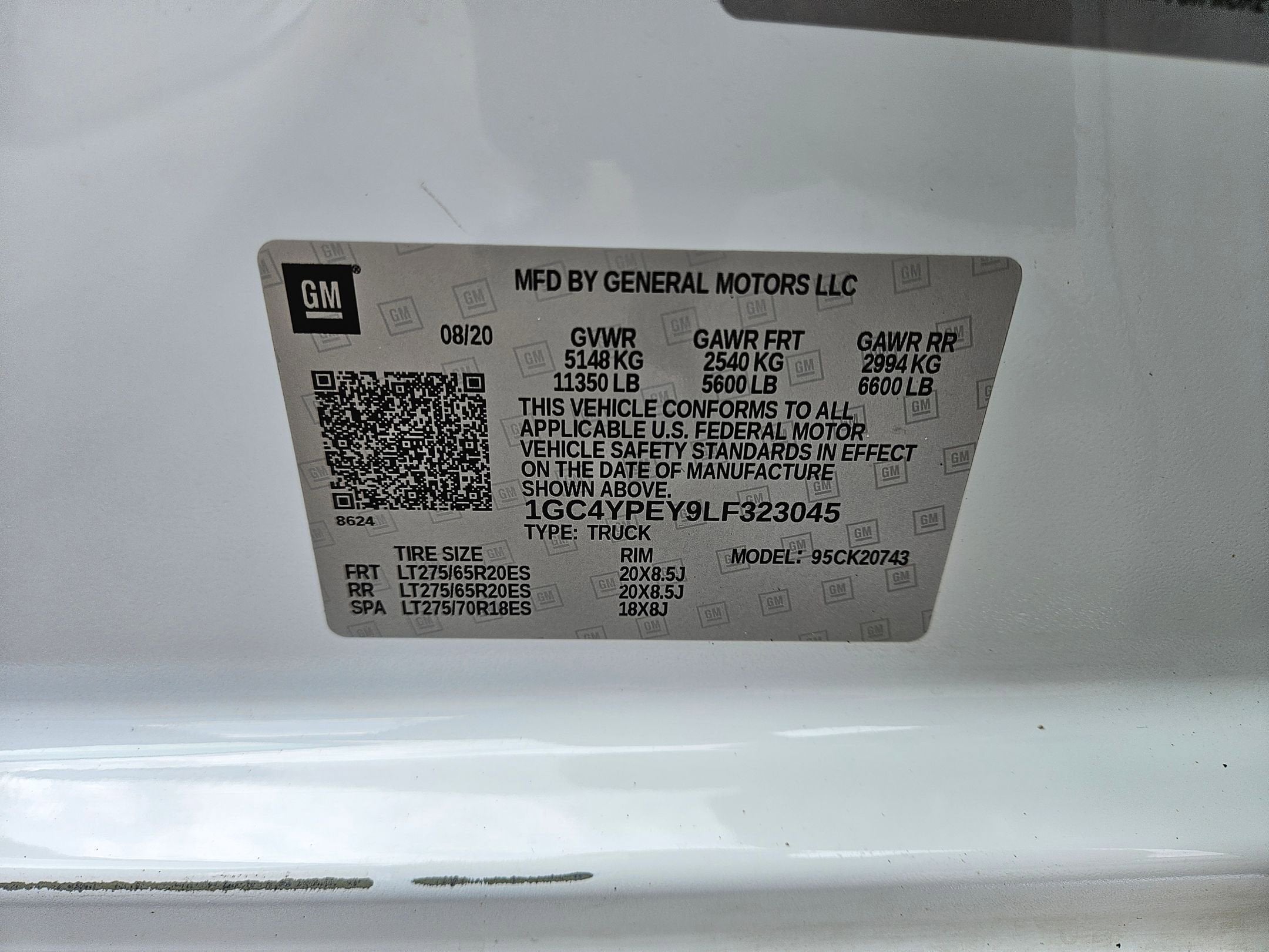 2020 Chevrolet Silverado 2500 HD LTZ