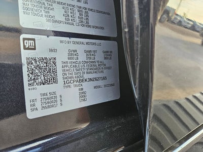 2022 Chevrolet Silverado 1500 Custom