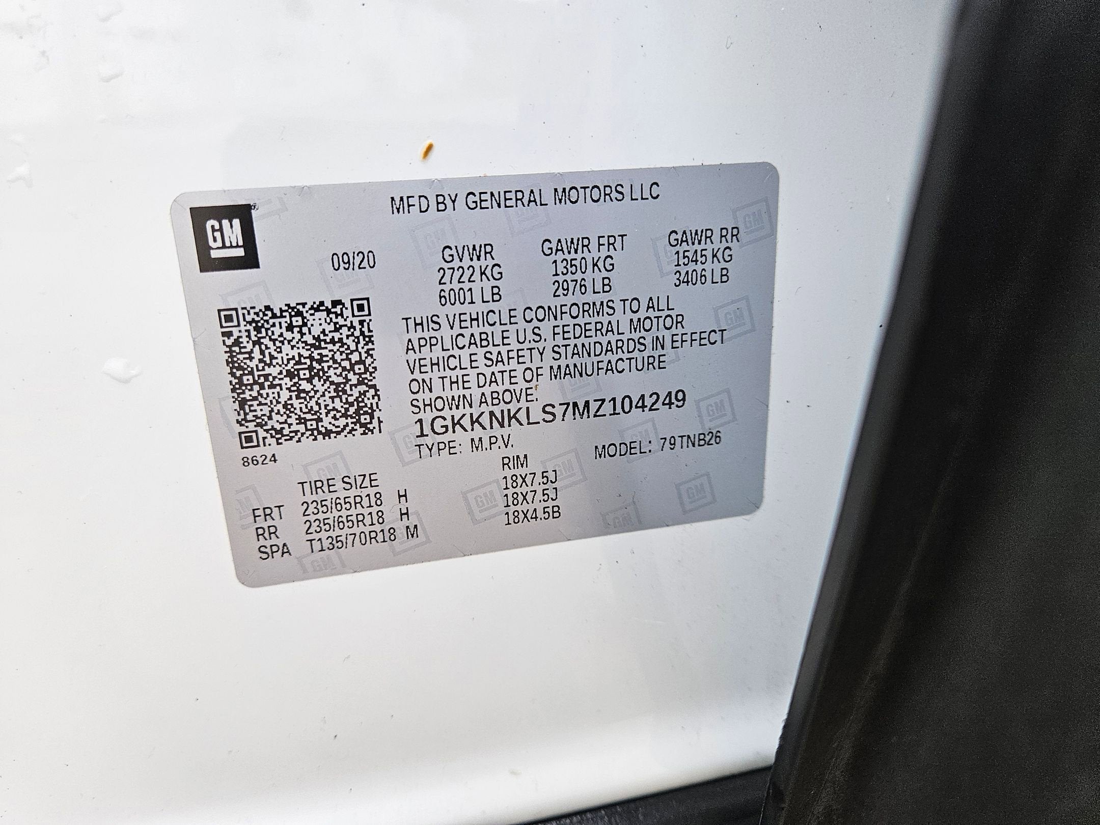 2021 GMC Acadia SLE