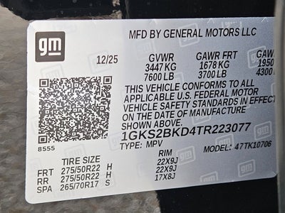 2026 GMC Yukon Elevation