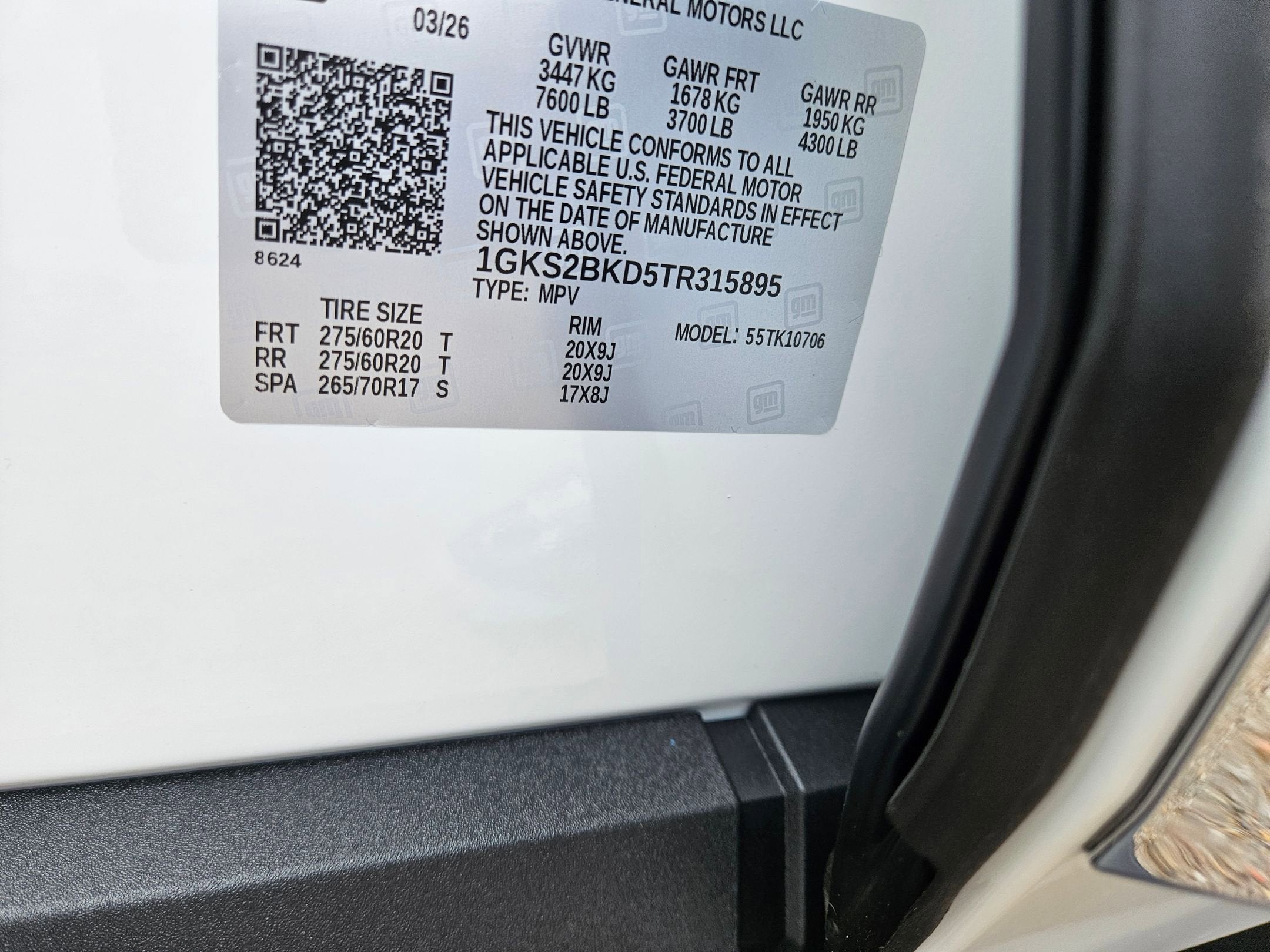 2026 GMC Yukon Elevation