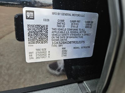 2026 GMC Yukon Elevation