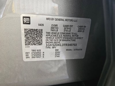 2026 GMC Yukon Denali