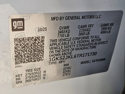 2026 GMC Yukon XL Denali