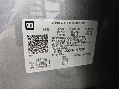 2021 Chevrolet Suburban LT