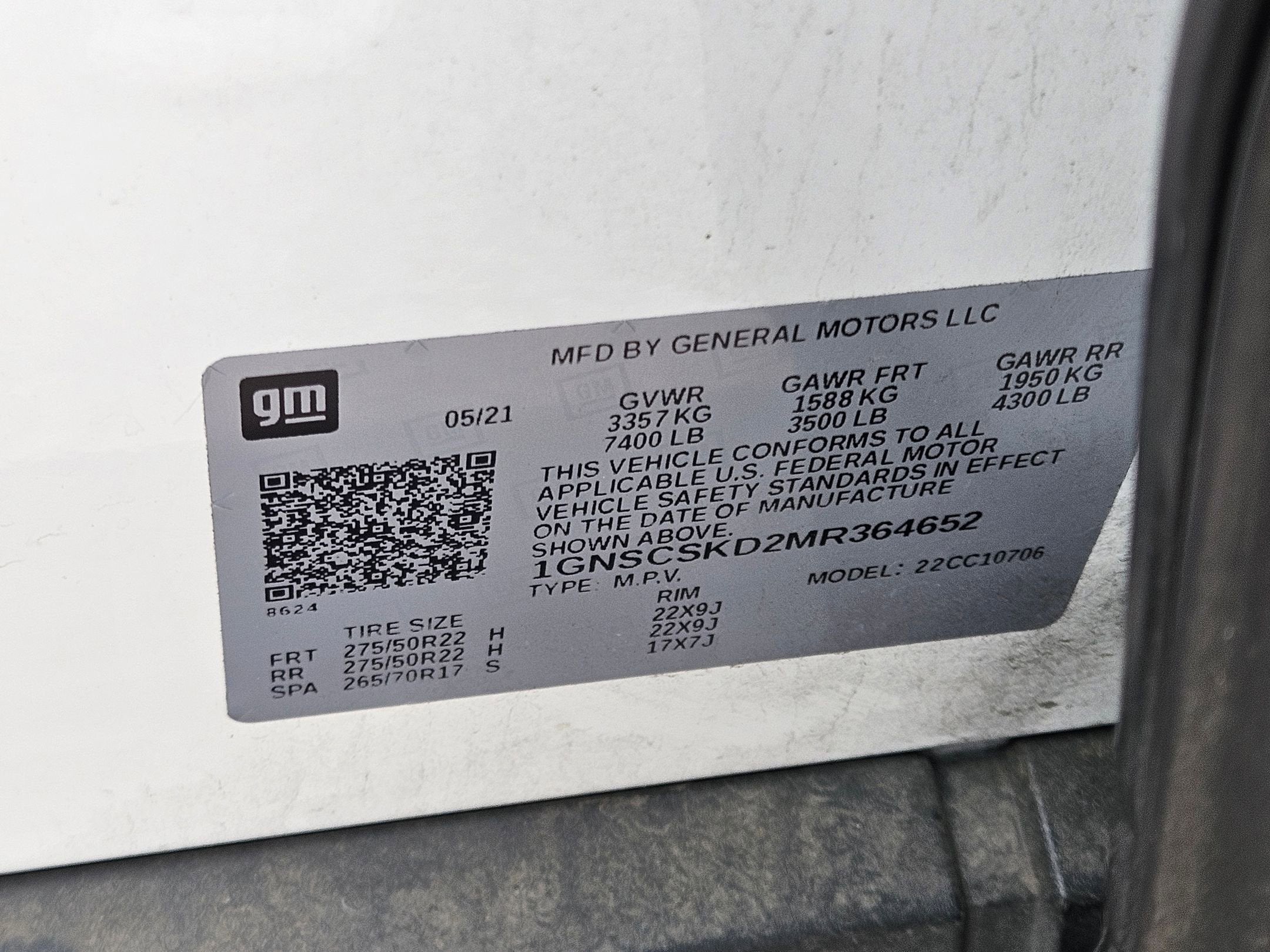 2021 Chevrolet Tahoe Premier