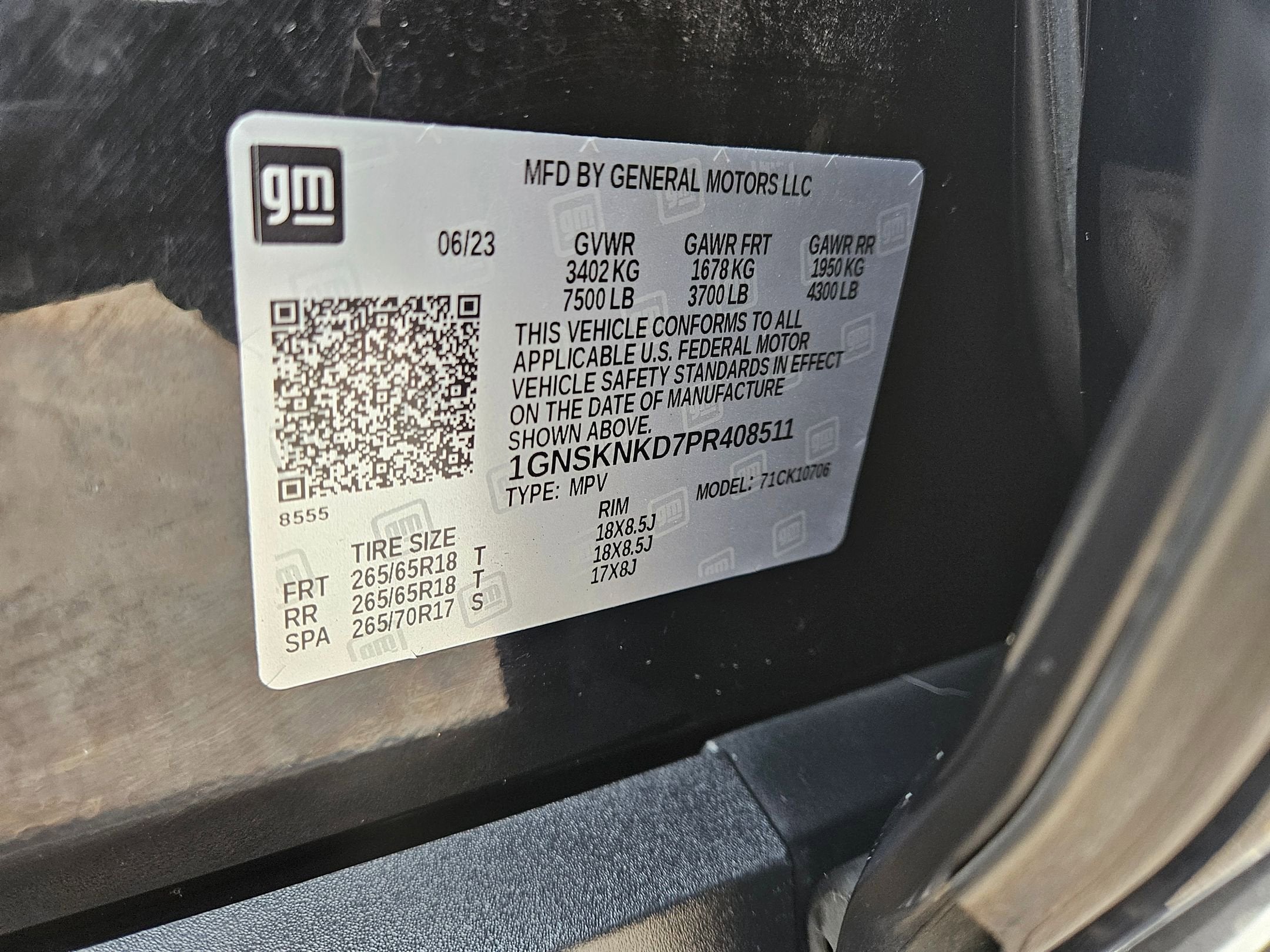 2023 Chevrolet Tahoe LT