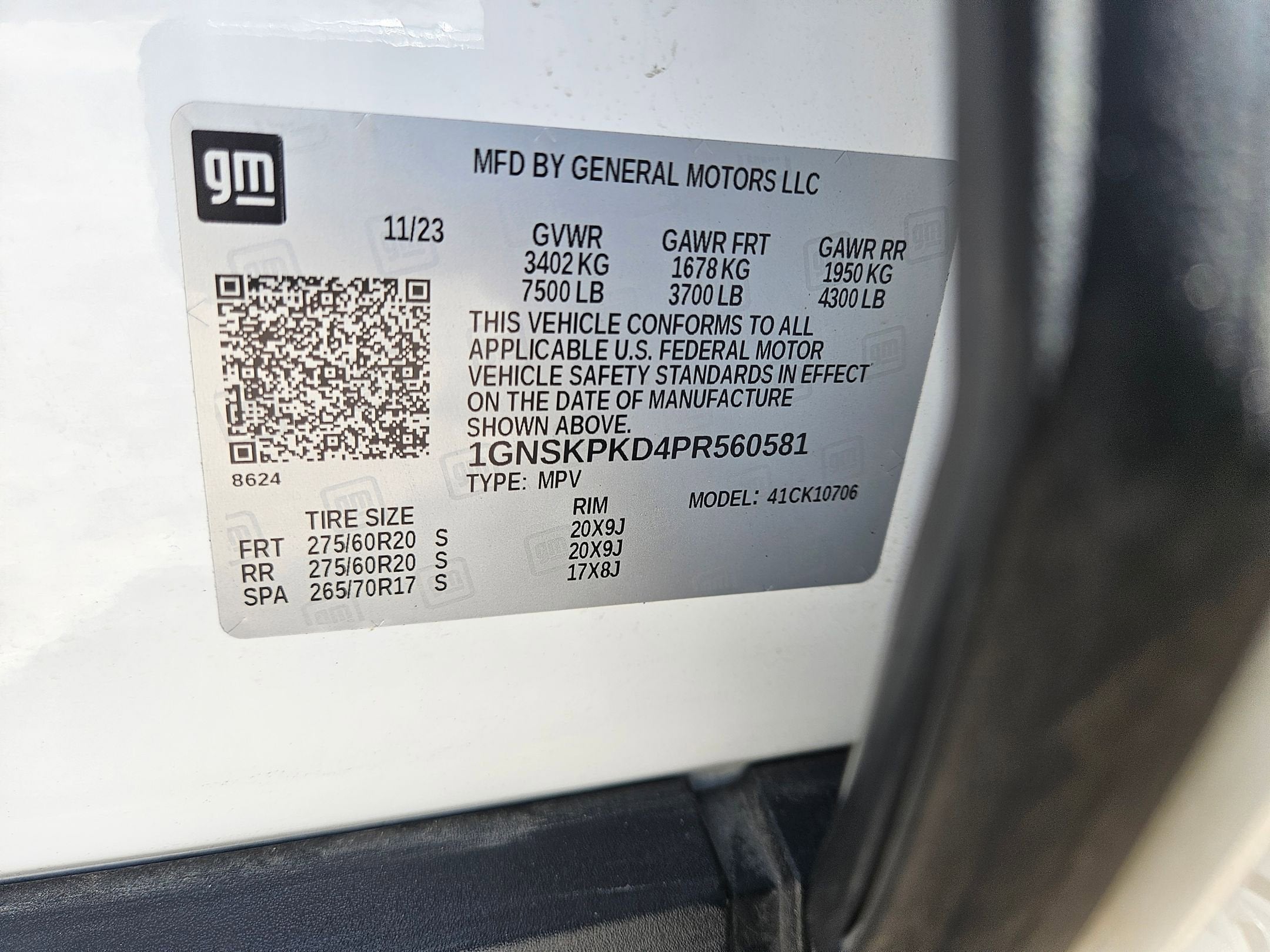 2023 Chevrolet Tahoe Z71