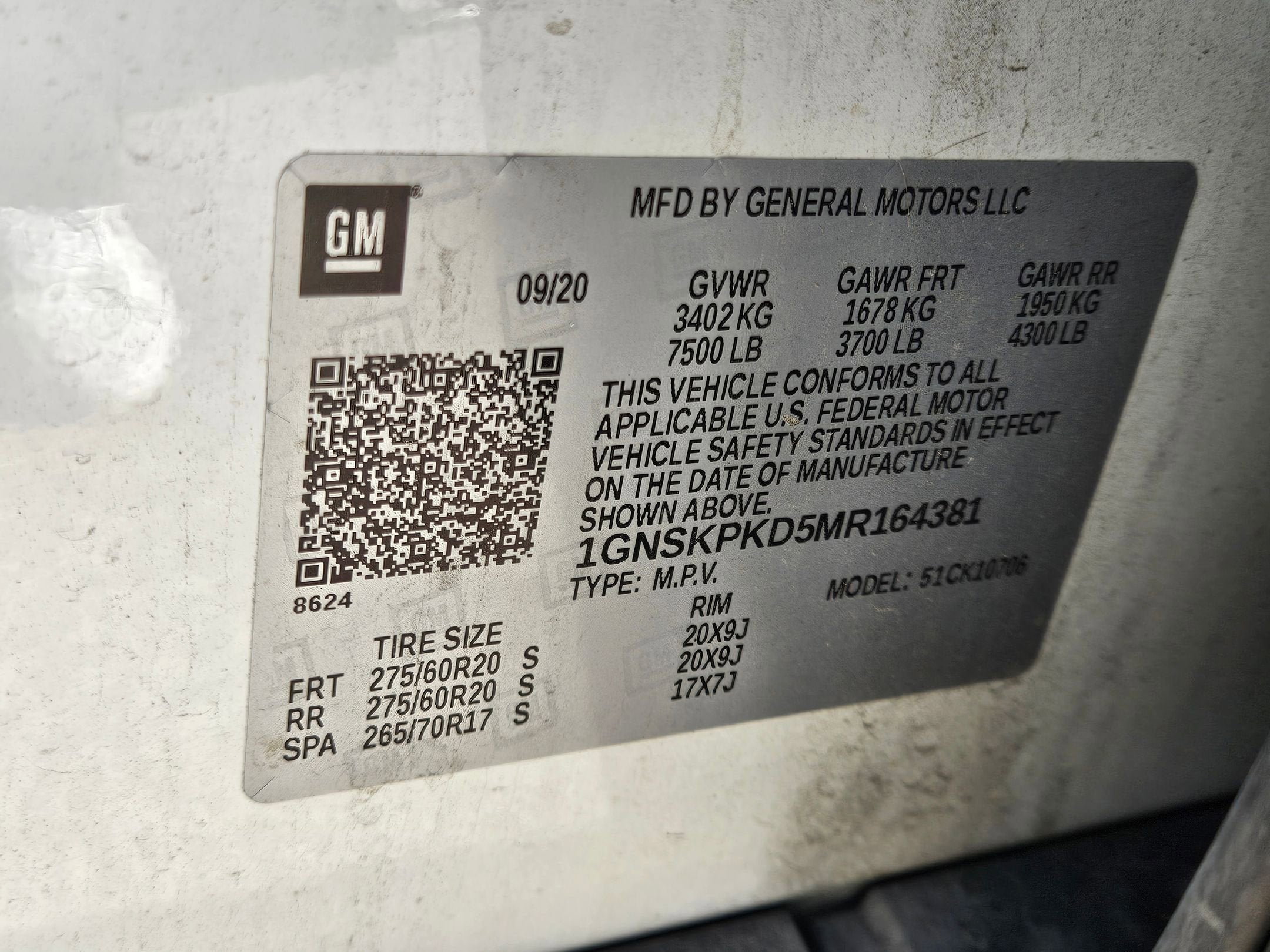 2021 Chevrolet Tahoe Z71