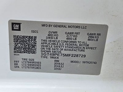 2021 GMC Sierra 2500 HD AT4