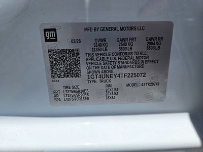 2026 GMC Sierra 2500 HD SLT