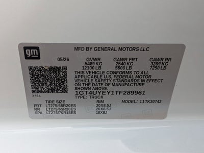 2026 GMC Sierra 3500 HD Denali Ultimate