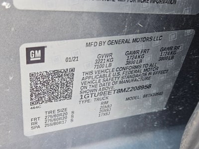 2021 GMC Sierra 1500 AT4