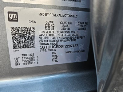 2026 GMC Sierra 1500 Elevation