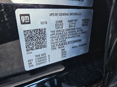 2026 GMC Sierra 1500 AT4