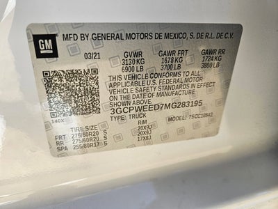 2021 Chevrolet Silverado 1500 LTZ