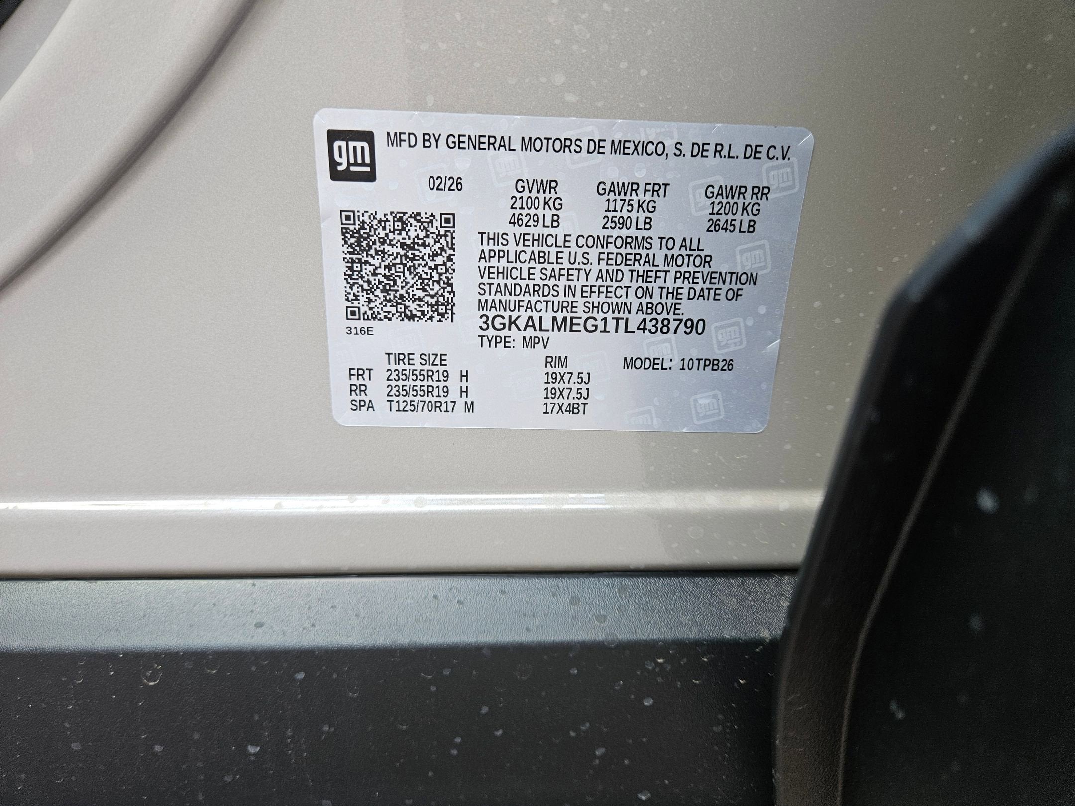 2026 GMC Terrain Elevation
