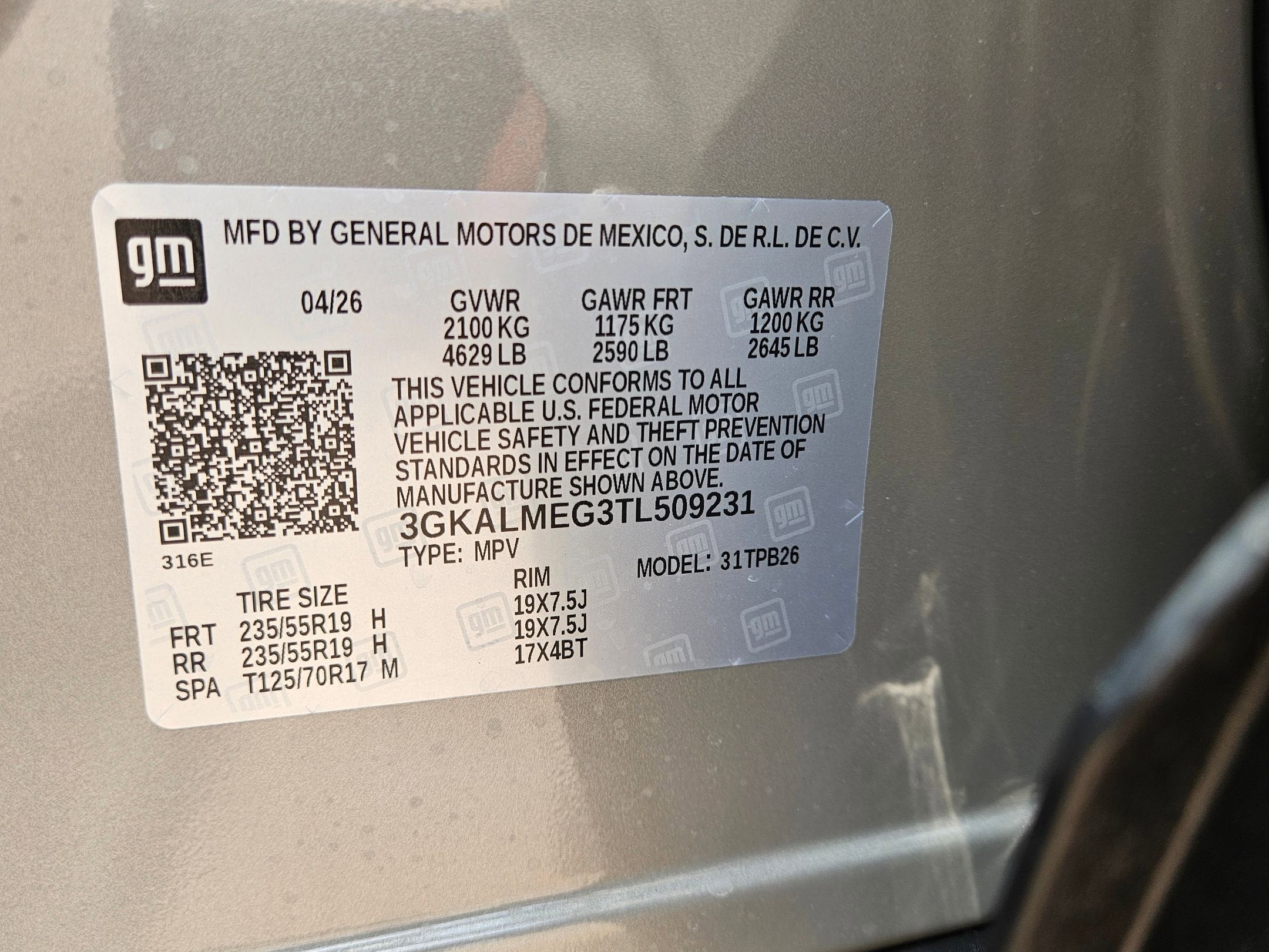 2026 GMC Terrain Elevation