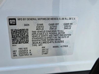 2026 GMC Terrain Elevation