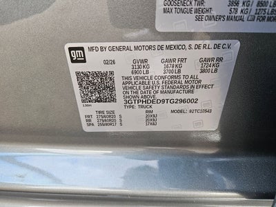 2026 GMC Sierra 1500 SLT