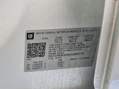 2019 GMC Sierra 1500 SLT