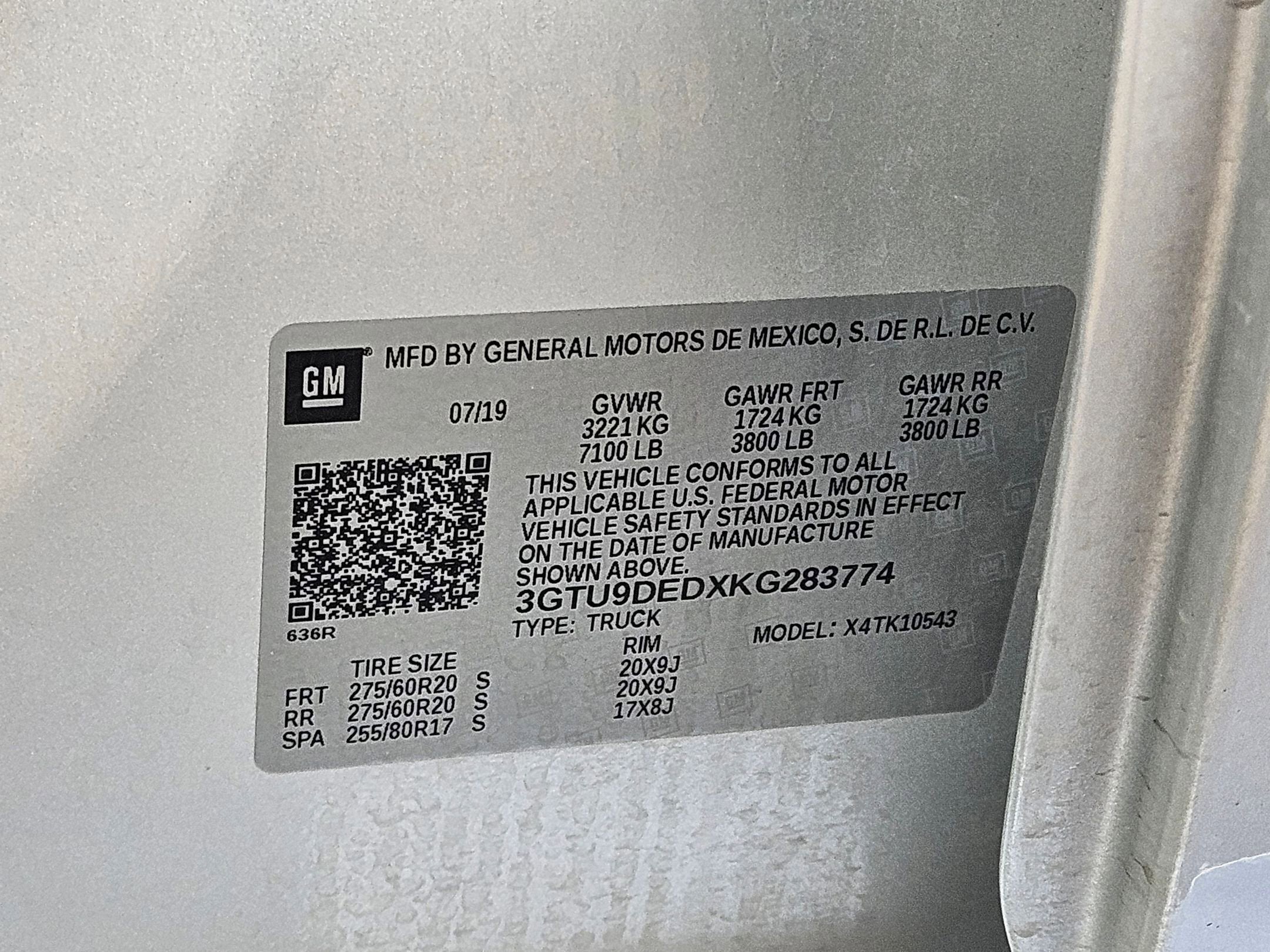 2019 GMC Sierra 1500 SLT