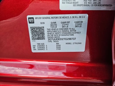 2026 GMC Sierra 1500 SLT