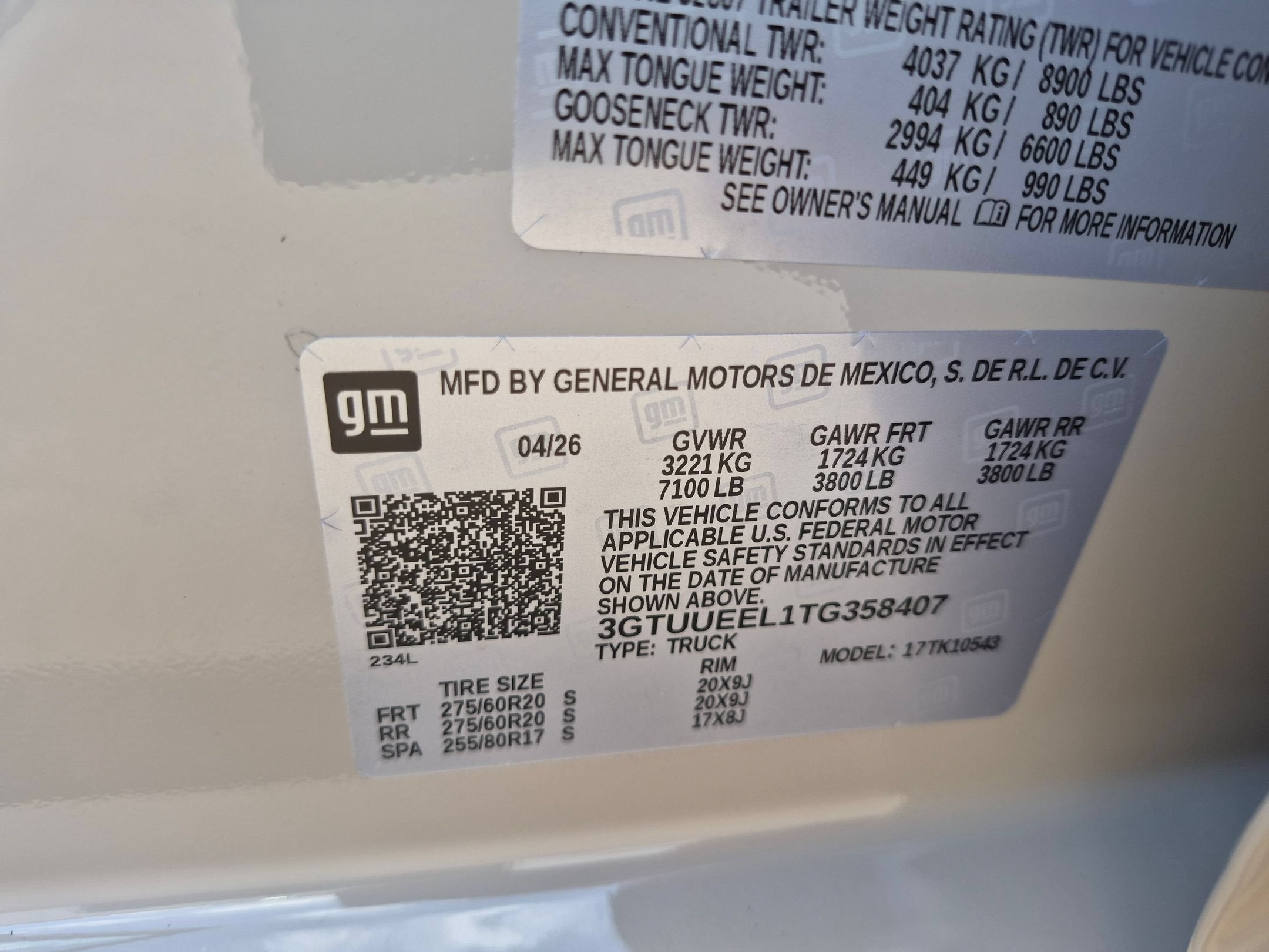 2026 GMC Sierra 1500 AT4