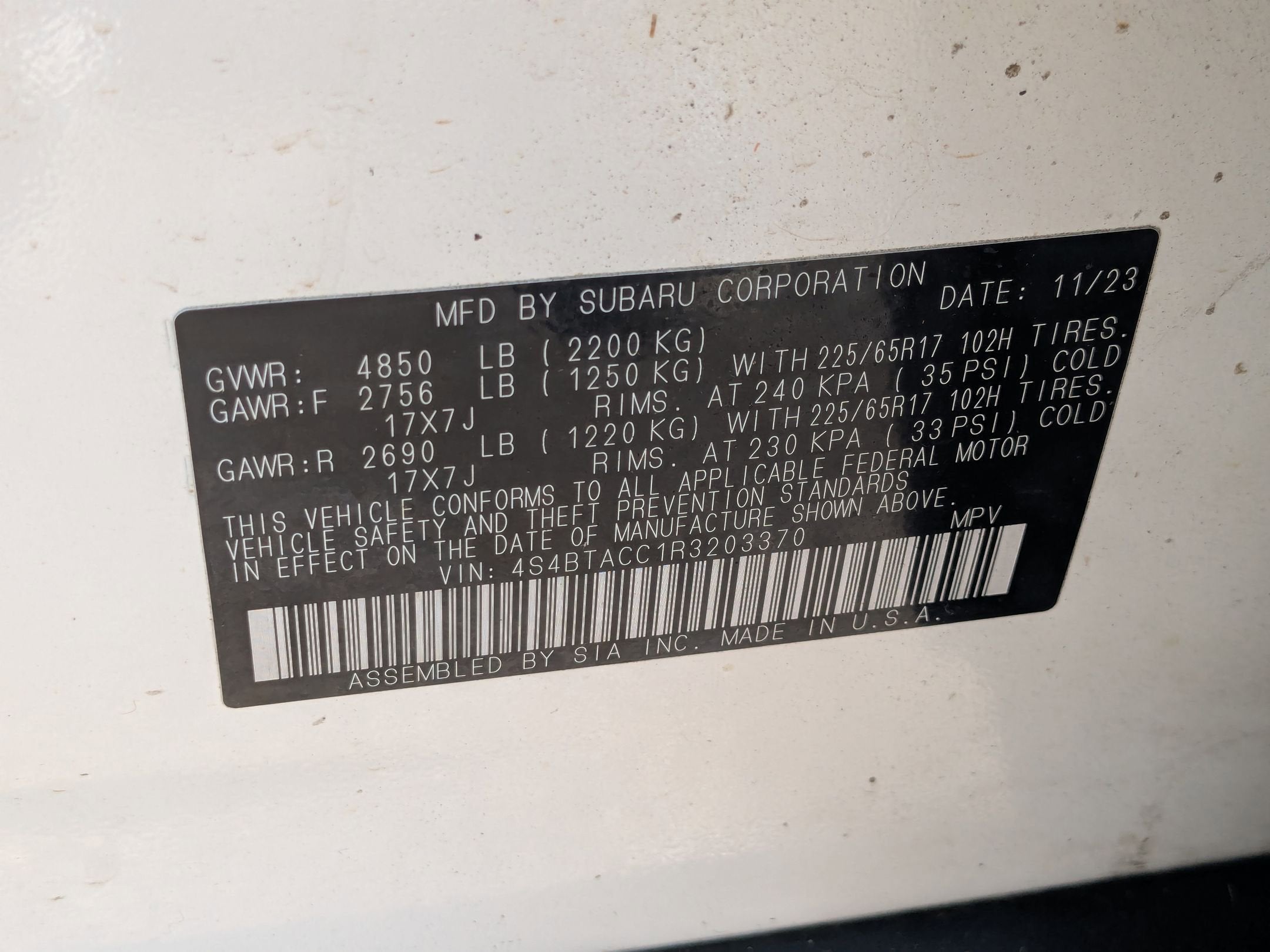 2024 Subaru Outback Premium