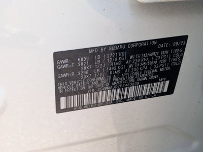2023 Subaru Ascent Limited