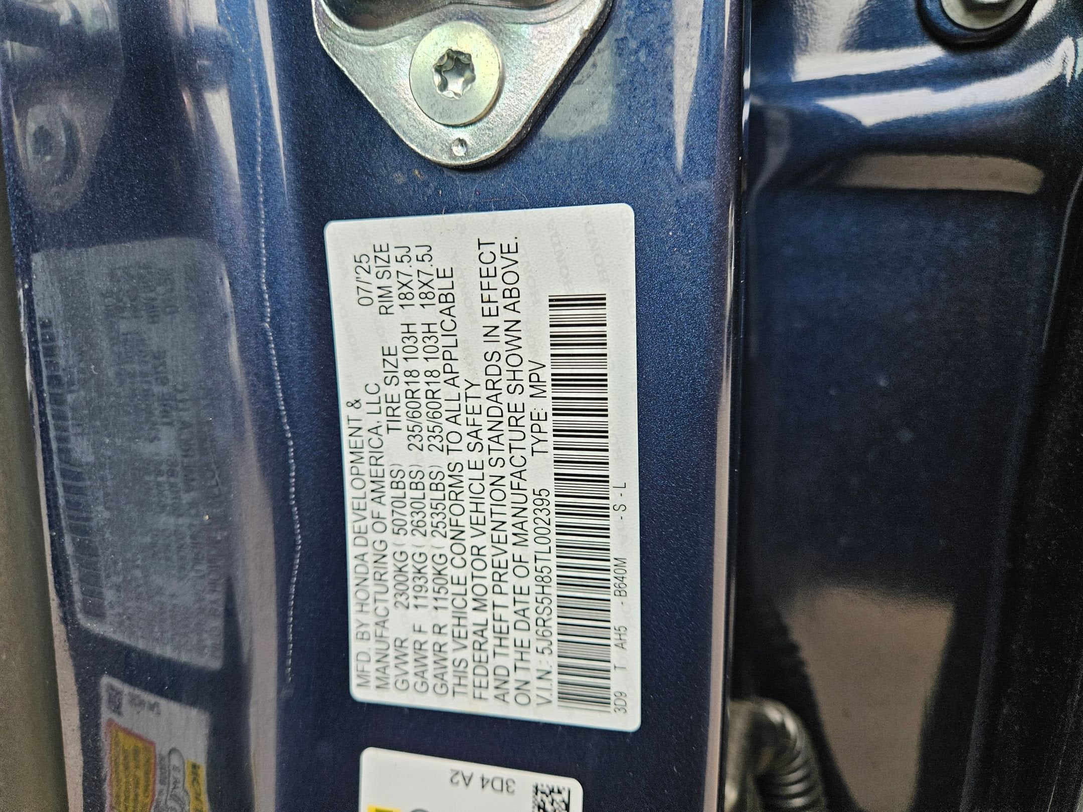 2026 Honda CR-V Hybrid 2WD Sport-L