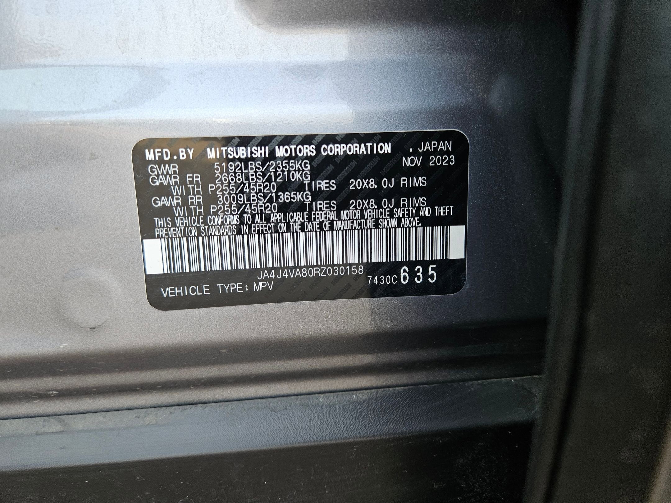 2024 Mitsubishi Outlander SE
