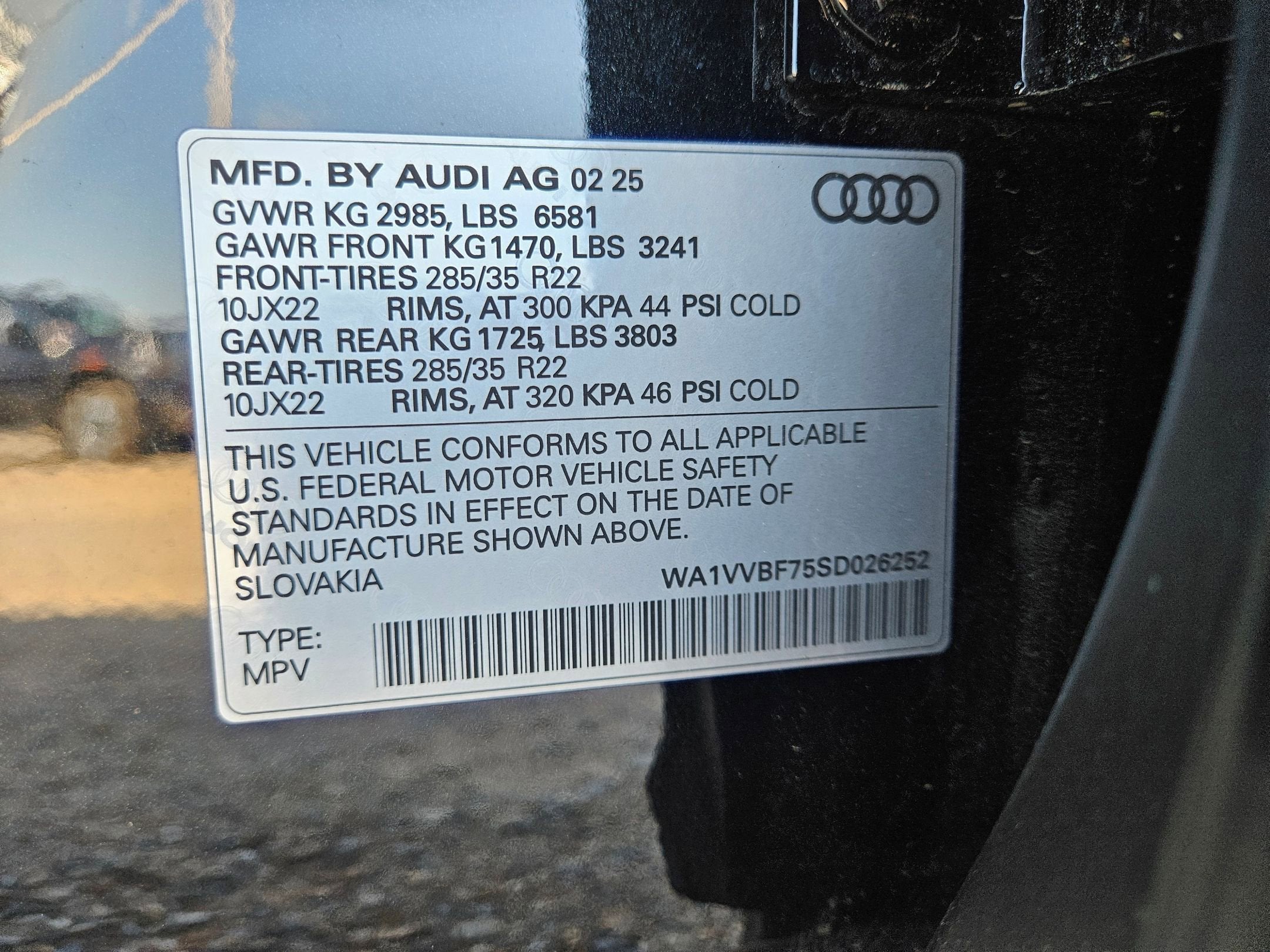 2025 Audi Q7 Prestige 55 TFSI quattro Tiptronic