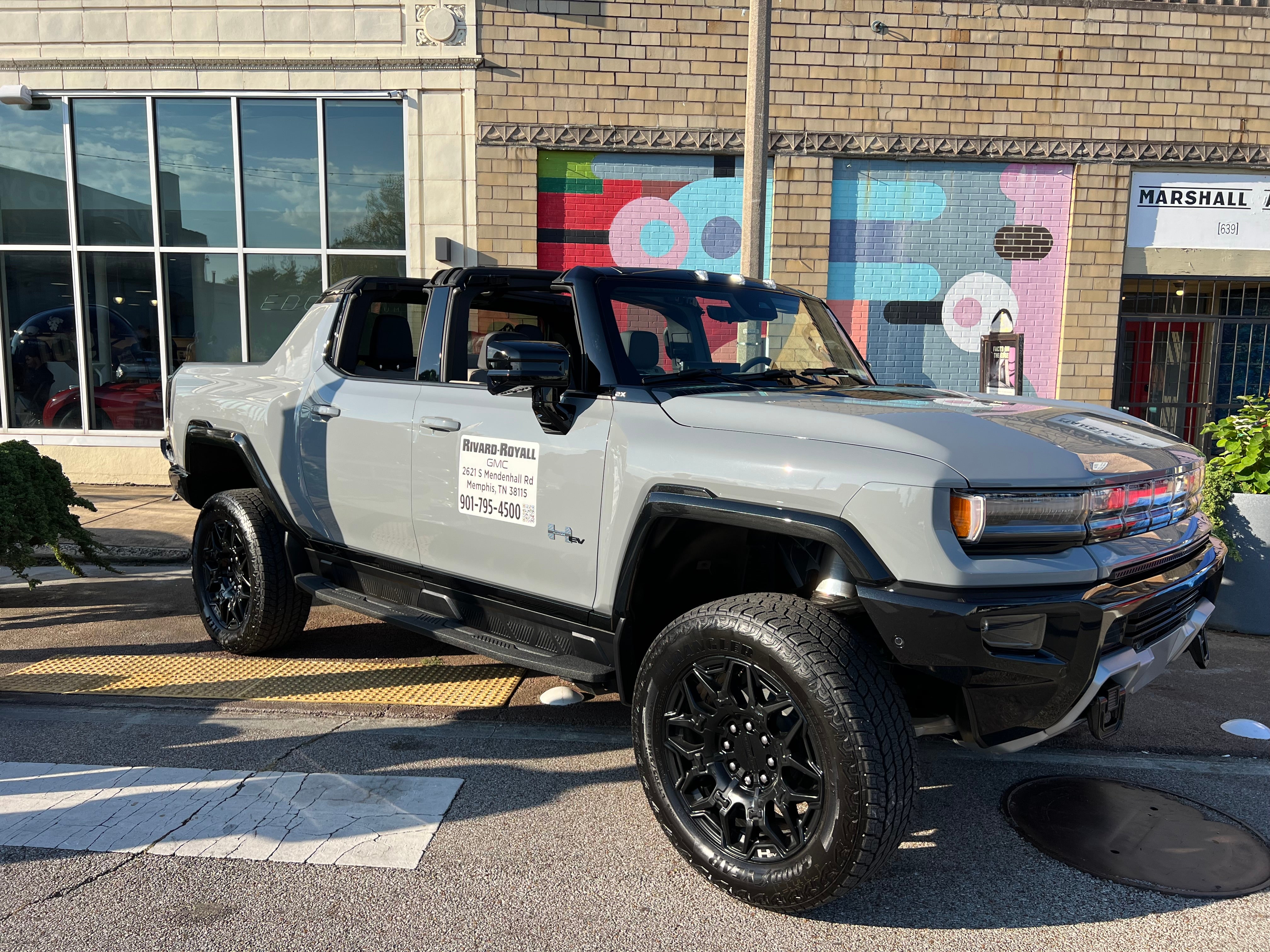 Edge Motor Museum car show in downtown Memphis, sponsored by Rivard-Royall GMC