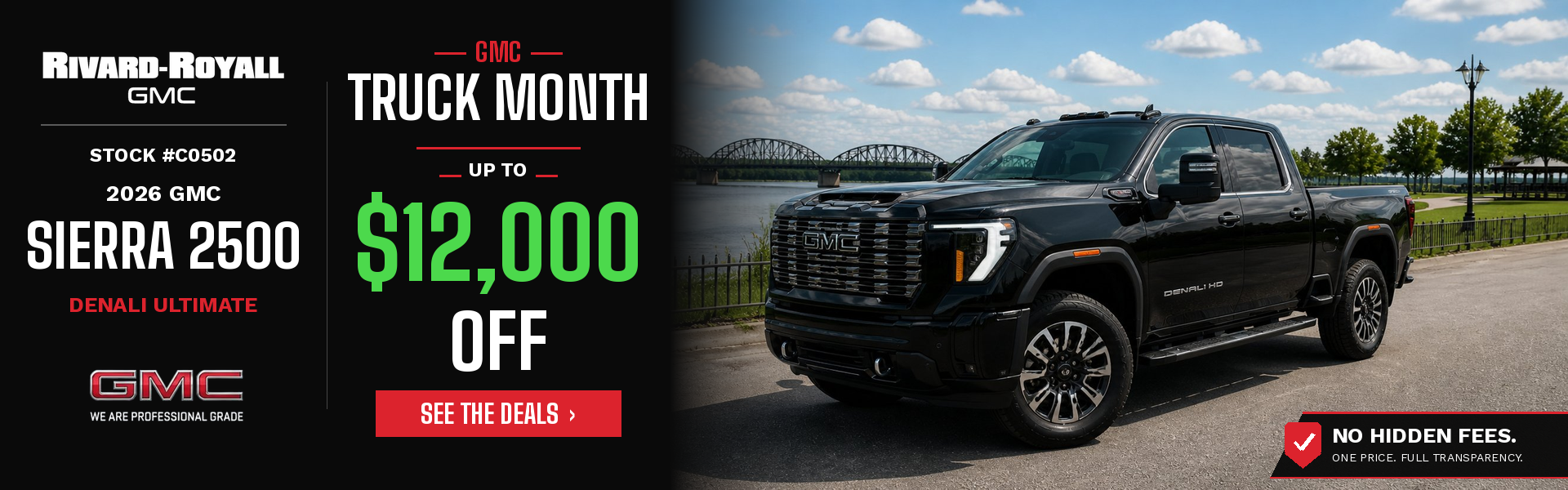 2026 GMC Sierra 2500 Denali - Up to $10,000 Off