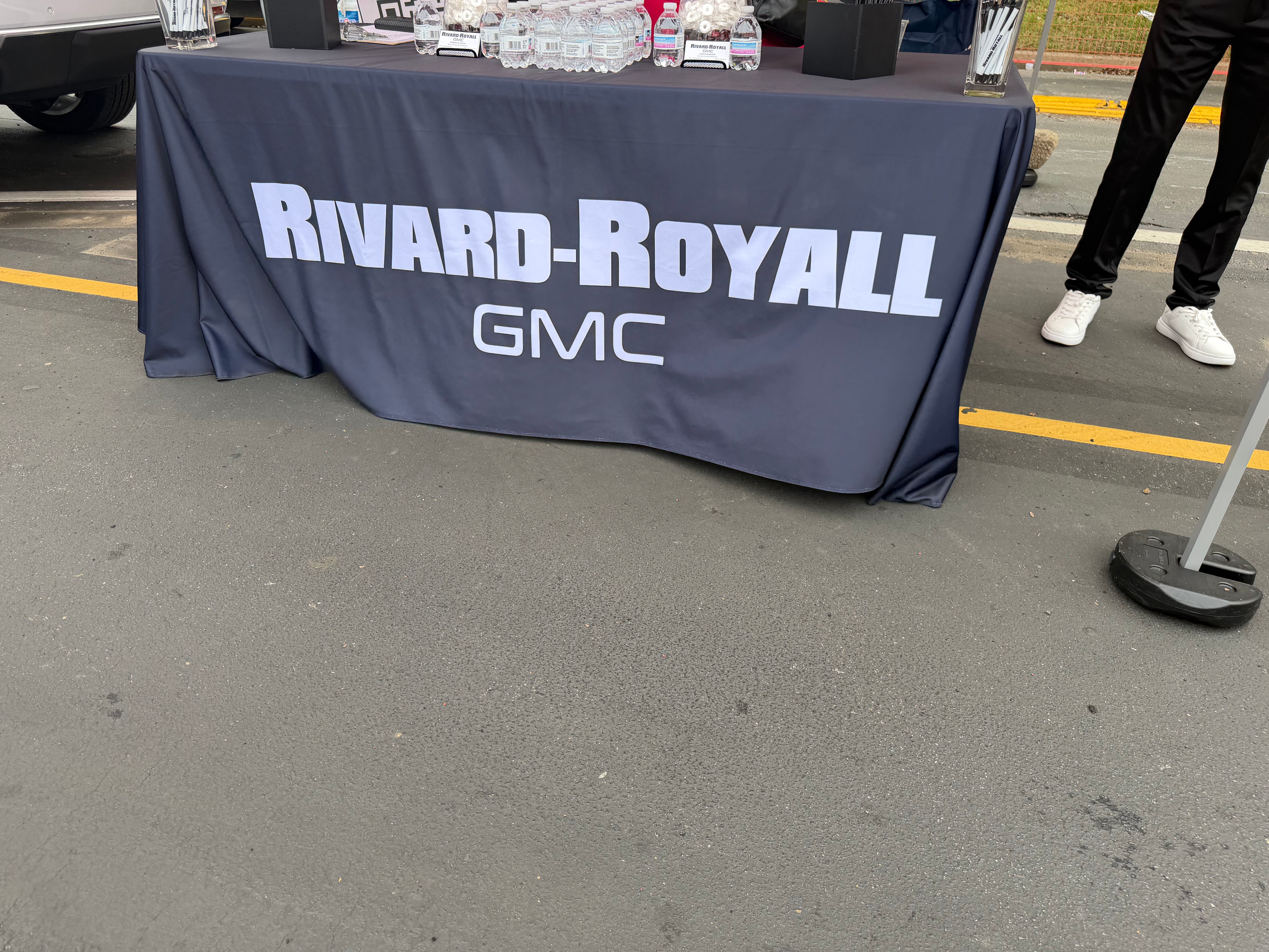 Rivard-Royall GMC branded area at the 2026 Mimosa Festival Memphis