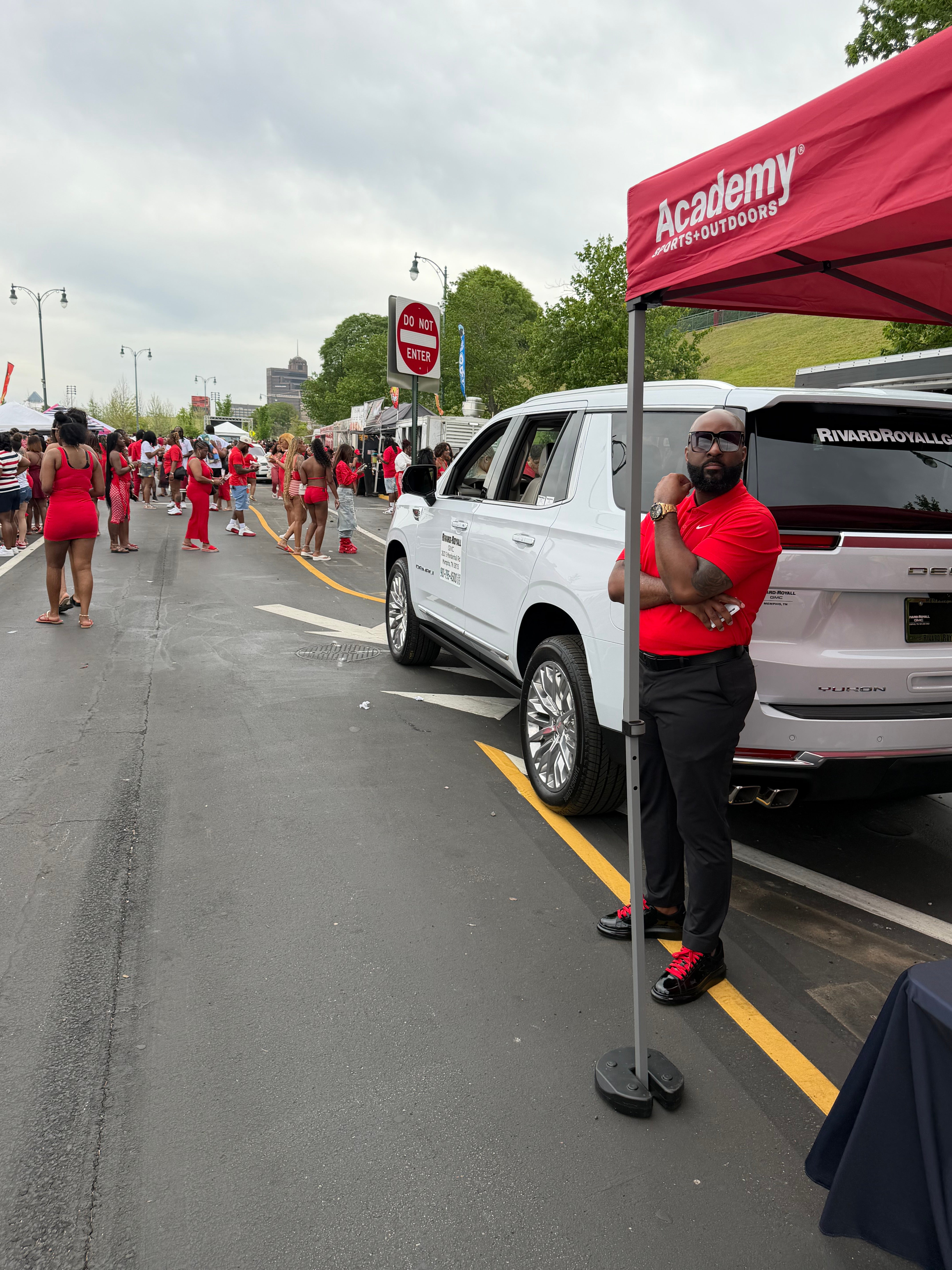 Festival crowd and community members at the 2026 Mimosa Festival Memphis